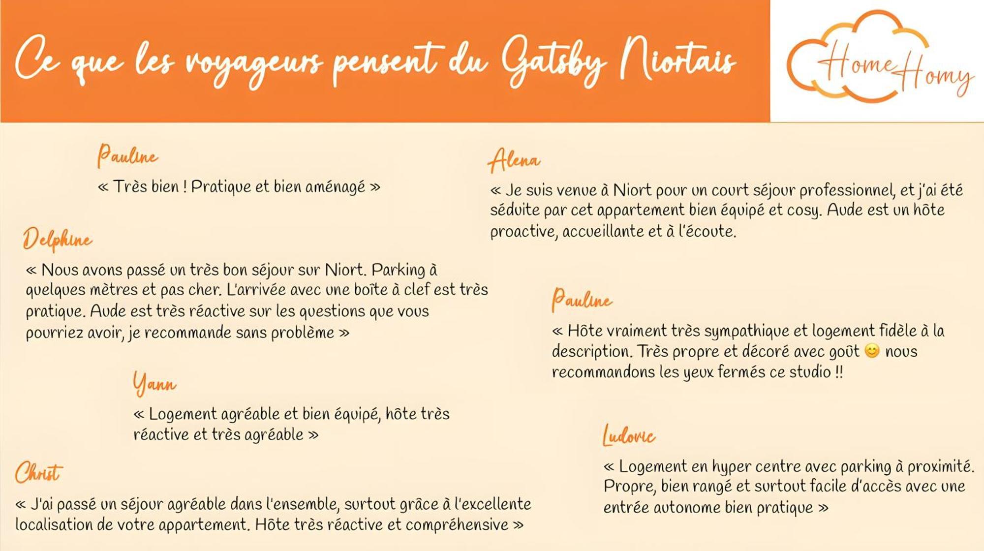 Le Gatsby Niortais - Home Homy Ngoại thất bức ảnh